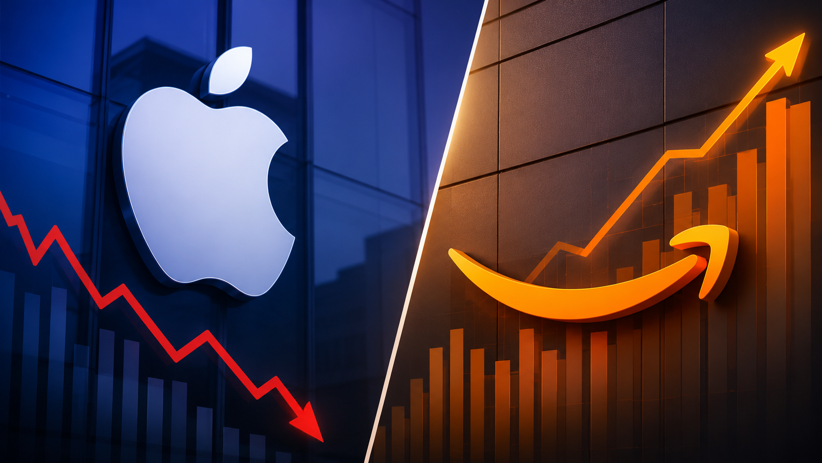 Amazon Shares Jump 12% While Apple Slides 7% as Earnings Highlight Diverging AI Investment Outlooks